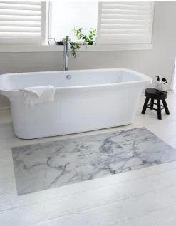 Tapis Vinyle Effet Marbre Blanc -Valeurs des doublures de lit. 291111 C01 zoomx vue6