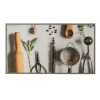 Tapis De Cuisine Velours Photo-impression Ustensiles