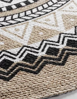 Tapis Rond Imprimé Ethnique 7 Tapis Rond Imprimé Ethnique -Valeurs des doublures de lit. 291191 C01 zoom detailRFP