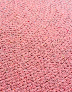 Tapis Rond Finition Pompons Rose 7 Tapis Rond Finition Pompons Rose -Valeurs des doublures de lit. 291194 C01 zoom detailRFP