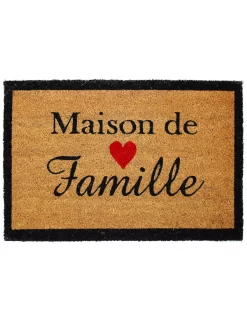 Paillasson Coco Imprimé Maison De Famille