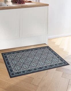Tapis Vinyle Effet Carreaux De Ciment -Valeurs des doublures de lit. 291199 C01 zoomx vue5