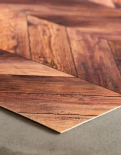 Tapis Vinyle Effet Parquet Chevrons 6 Tapis Vinyle Effet Parquet Chevrons -Valeurs des doublures de lit. 291200 C01 zoomx vue3