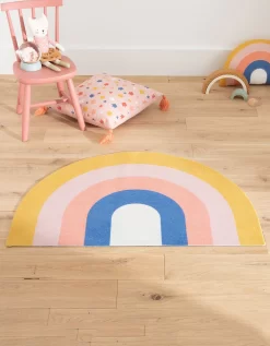 Tapis Forme Arc-en-ciel Antidérapant