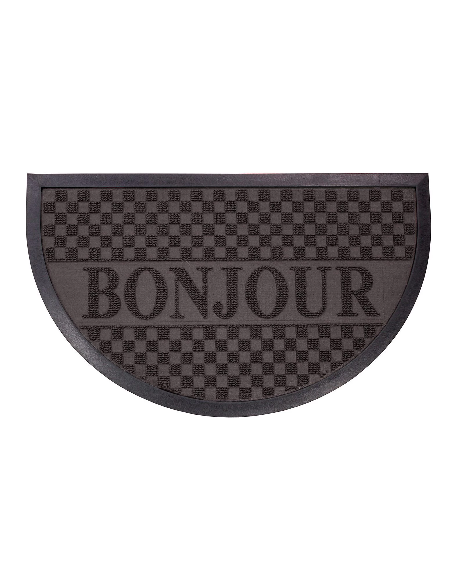 Tapis Entrée Demi Lune Antipoussière "bonjour" 3 Tapis Entrée Demi Lune Antipoussière "bonjour" – Image 3