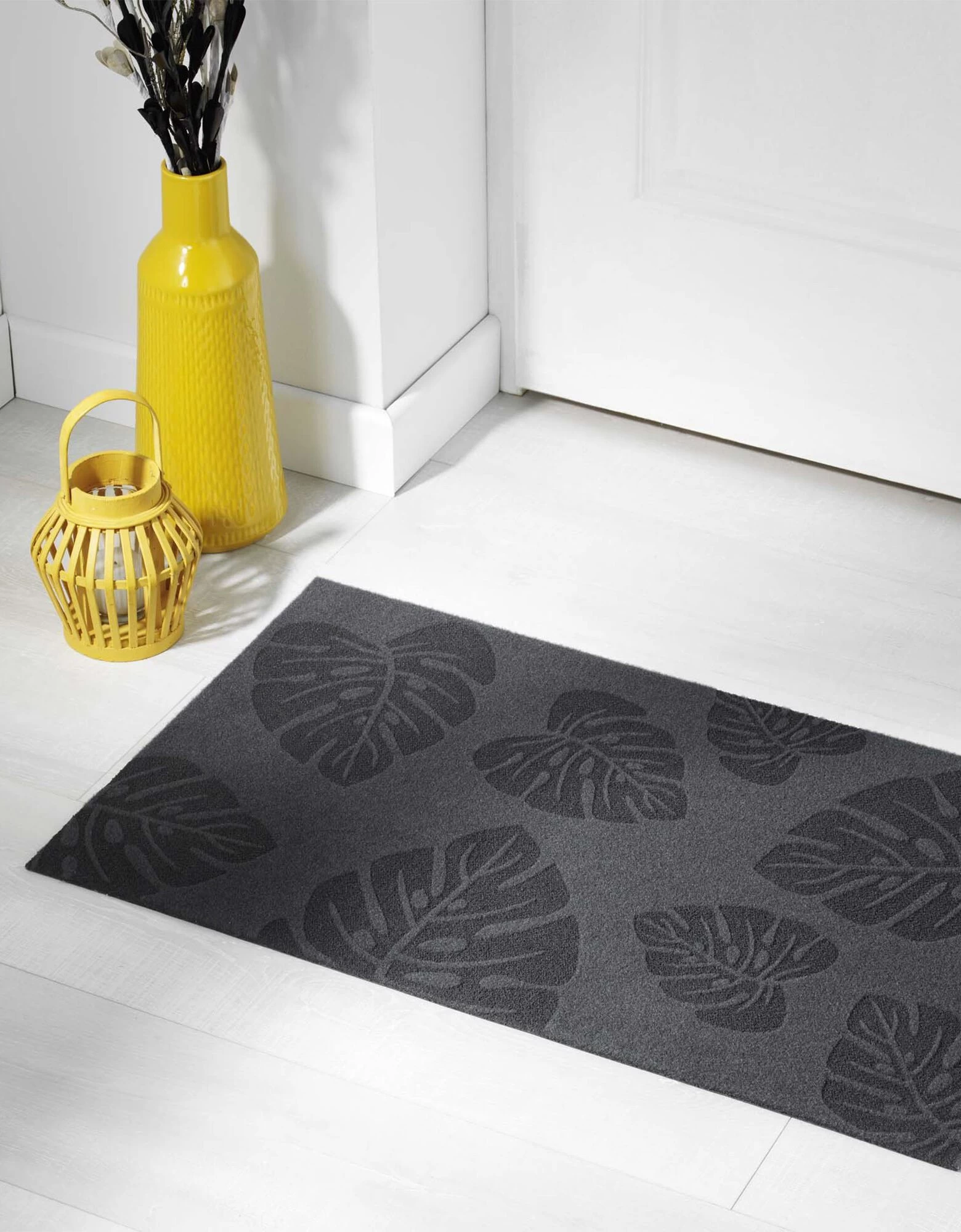 Tapis Anti-poussière Motif Feuillage Reliefé 2 Tapis Anti-poussière Motif Feuillage Reliefé – Image 2