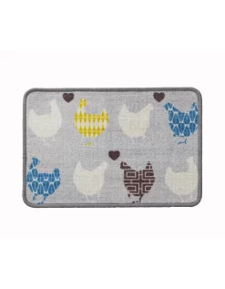 Tapis Cuisine Motif Poules Et Coeurs -Valeurs des doublures de lit. 291460 C01 zoomx vue4