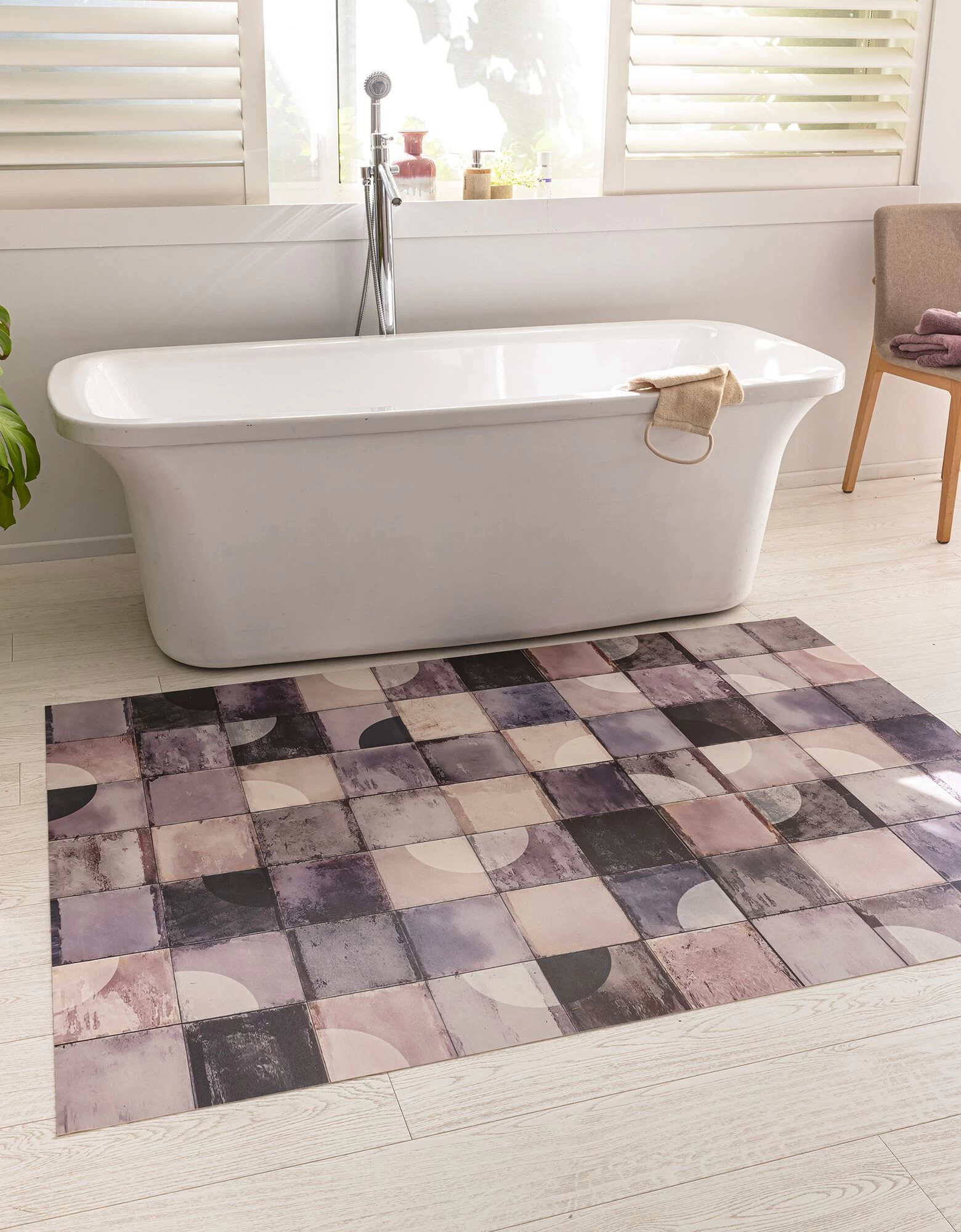 Tapis Vinyle Façon Carrelage 6 Tapis Vinyle Façon Carrelage – Image 6