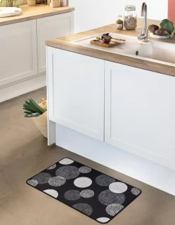 Tapis Rectangulaire, Imprimé Rosaces 5 Tapis Rectangulaire, Imprimé Rosaces -Valeurs des doublures de lit. 291514 C01 zoomx vue3