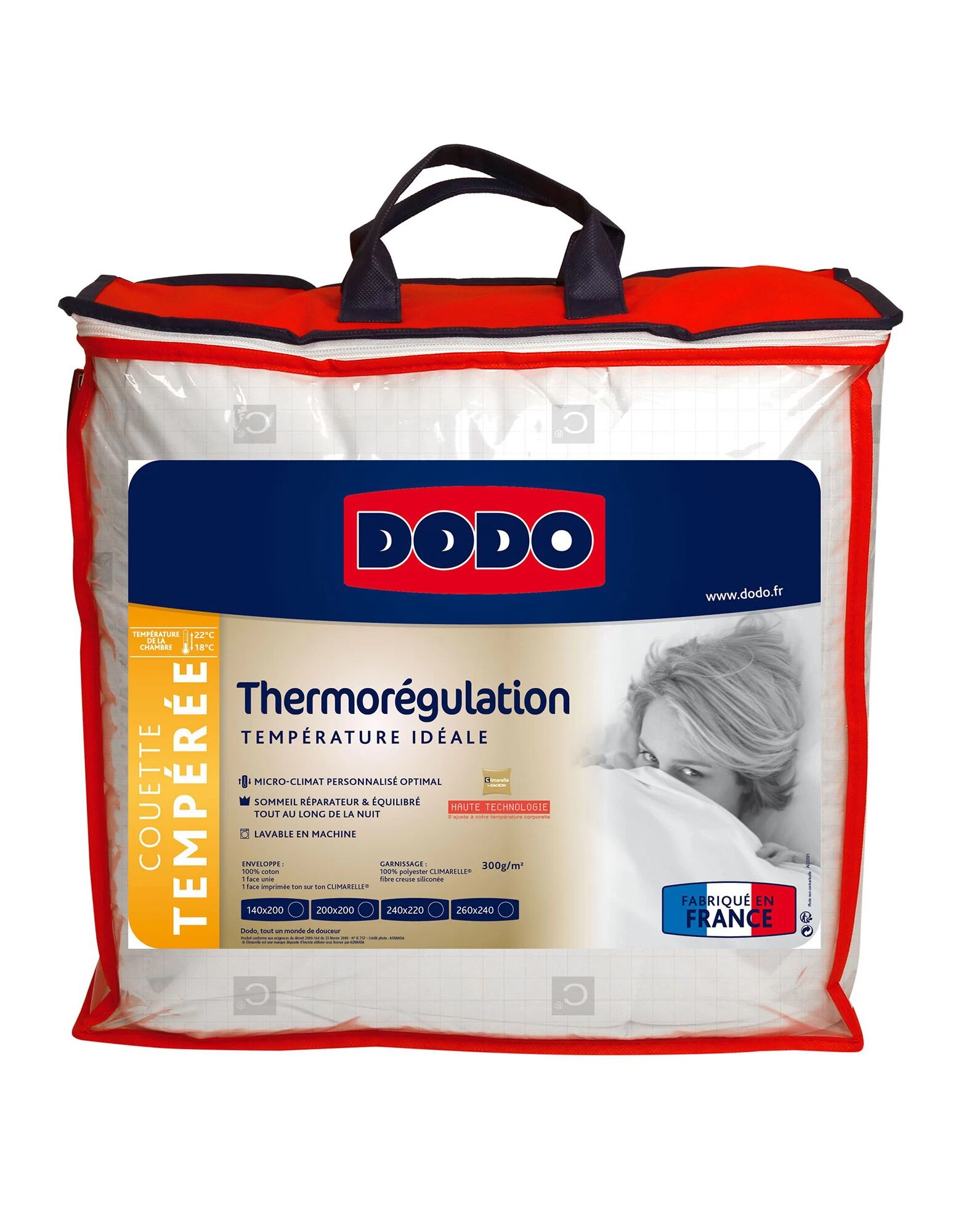 DODO Couette Thermorégulation Tempérée 2 DODO Couette Thermorégulation Tempérée – Image 2