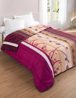 Couette Microfibre Imprimée Floral 200g/m2