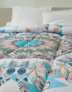 Couette Microfibre Imprimé Attrape-rêves 400g/m² -Valeurs des doublures de lit. 320488 C01 zoomx vue3