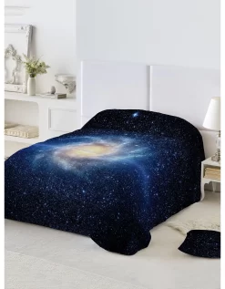 Couette Microfibre Imprimée Galaxie 200 G/m²