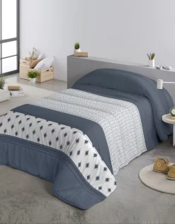 Couette Microfibre Rayures De Motifs 200 G/m²