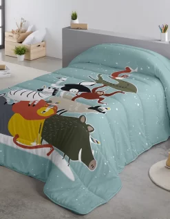 Couette Enfant Microfibre Imprimée Noé 200 G/m²