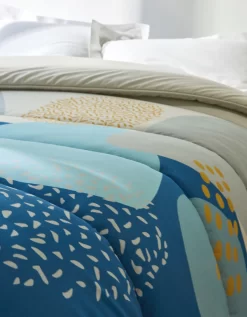 Couette Coton Imprimé Galet 400g/m² 6 Couette Coton Imprimé Galet 400g/m² -Valeurs des doublures de lit. 320695 C01 zoomx vue3