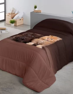 Couette Microfibre Duo Chatons 200 G/m²