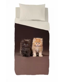 Couette Microfibre Duo Chatons 200 G/m² -Valeurs des doublures de lit. 320698 C01 zoomx vue3