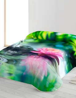 Couette Microfibre Nénuphar 200 G/m²