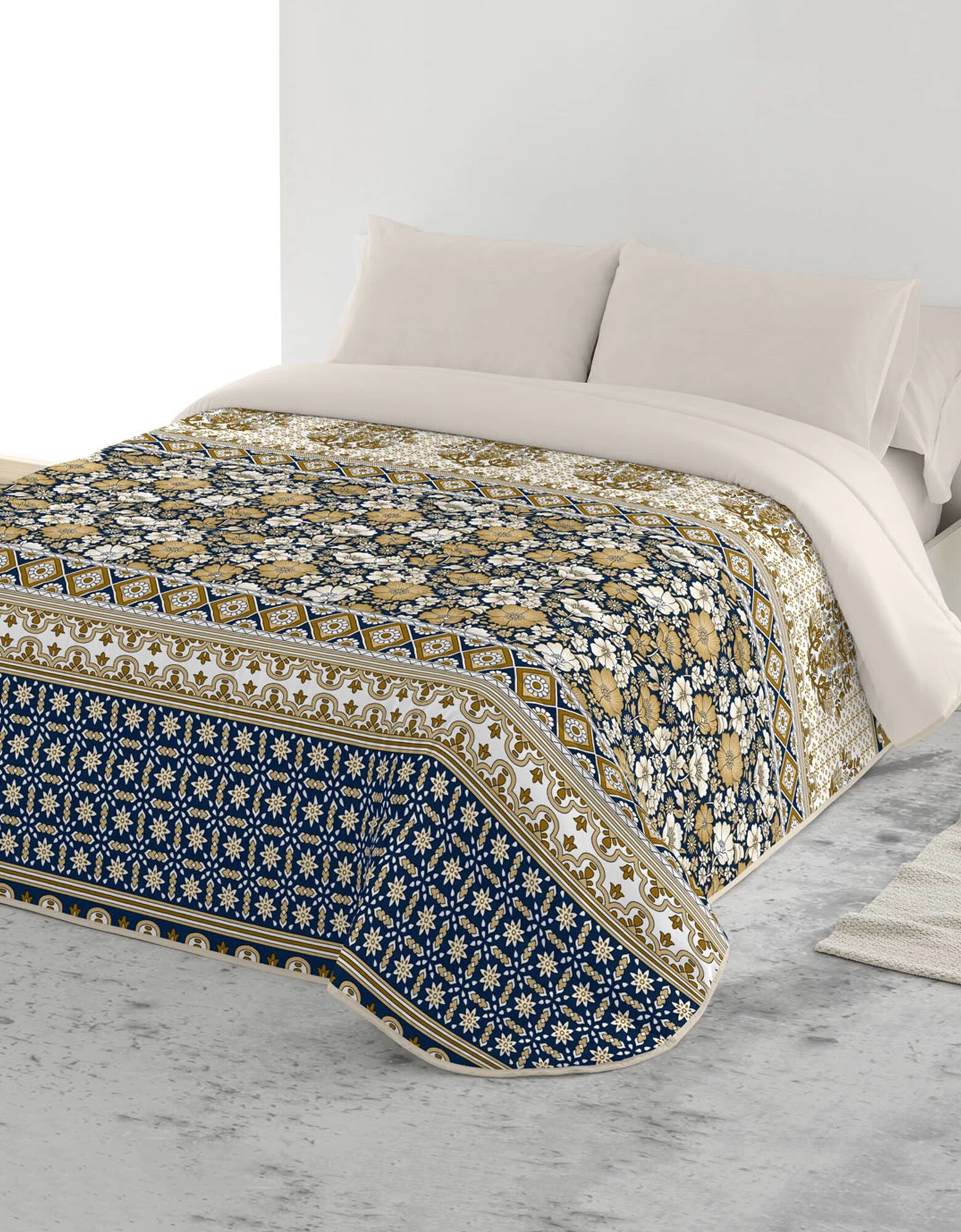 Couette Microfibre Imprimé Oriental 200 G/m² 1 Couette Microfibre Imprimé Oriental 200 G/m²