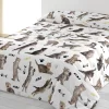 Couette Microfibre Imprimée Chatons 200 G/m²