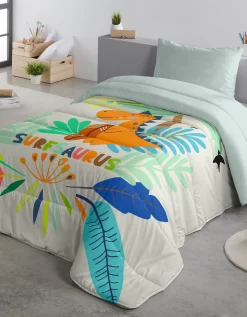 Couette Microfibre Enfant Surf Dino 200 G/m² -Valeurs des doublures de lit. 320749 C01 zoomx vue3