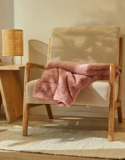 Plaid Effet Fourrure Ultra Moelleux