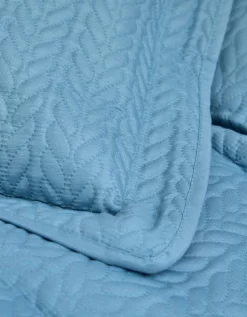 Couvre-lit Matelassé Microfibre Motif Géométrique -Valeurs des doublures de lit. 322356 C06 zoomx vue3