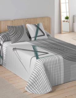 Couvre-lit Matelassé Imprimé Graphique