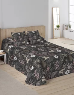 Couvre-lit Matelassé Imprimé Jungle