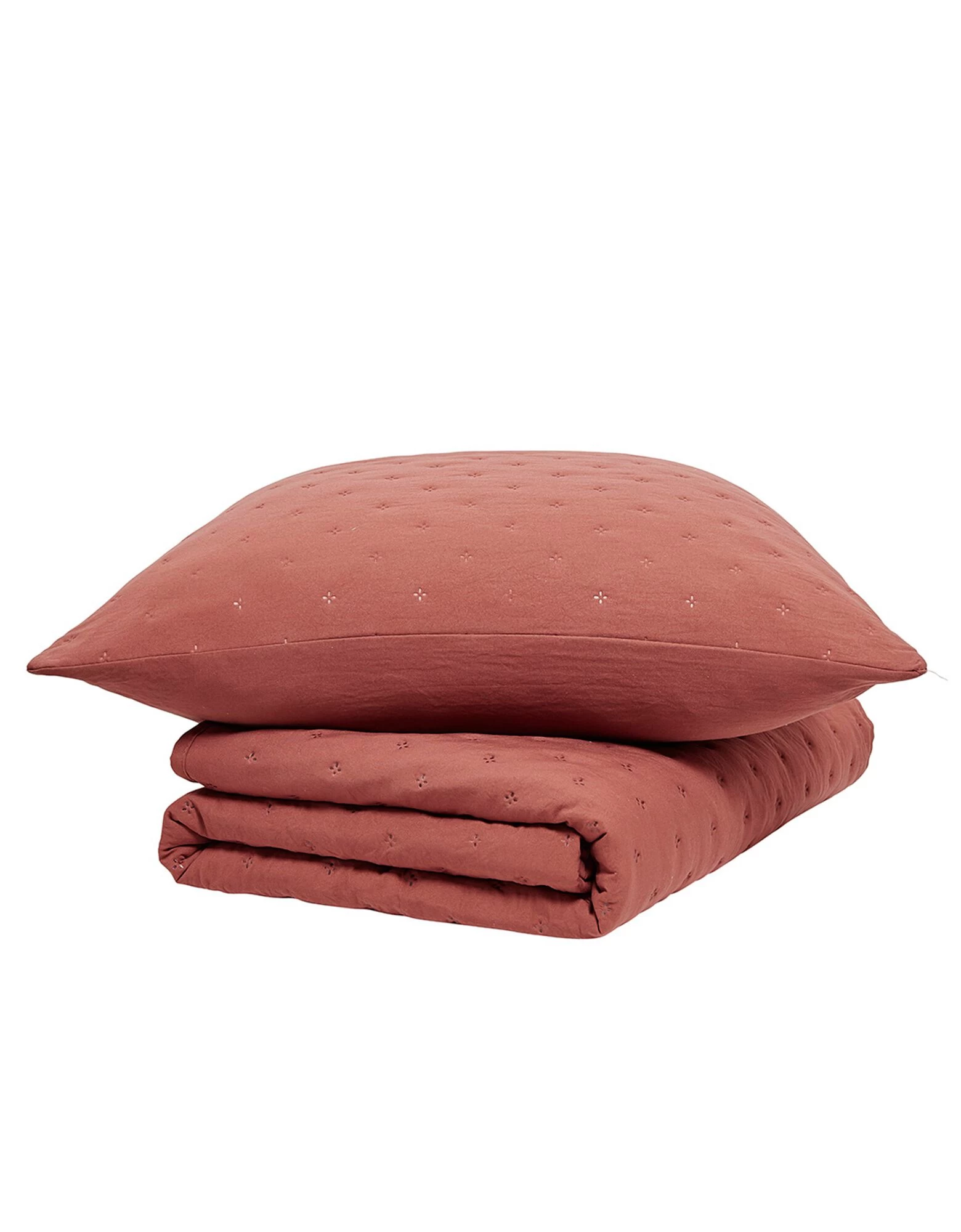 Ensemble Couvre-lit Uni Matelassé Reliefé 2 Ensemble Couvre-lit Uni Matelassé Reliefé – Image 2