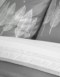 Couvre-lit Matelassé Microfibre Imprimé Feuilles -Valeurs des doublures de lit. 322701 C01 zoomx vue6