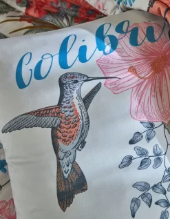 Couvre-lit Matelassé Imprimé Fleuri -Valeurs des doublures de lit. 322703 C01 zoom detailRFP