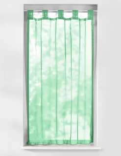 Vitrage Droit Voile Uni Finition Pattes