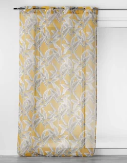 Voilage Imprimé Tropical