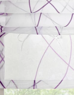 Store Remontable Polyester Imprimé Ondulant -Valeurs des doublures de lit. 323257 C03 zoomx vue3