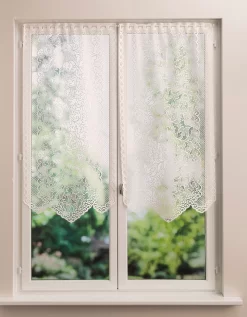 Vitrages Pointe Volutes - Paire