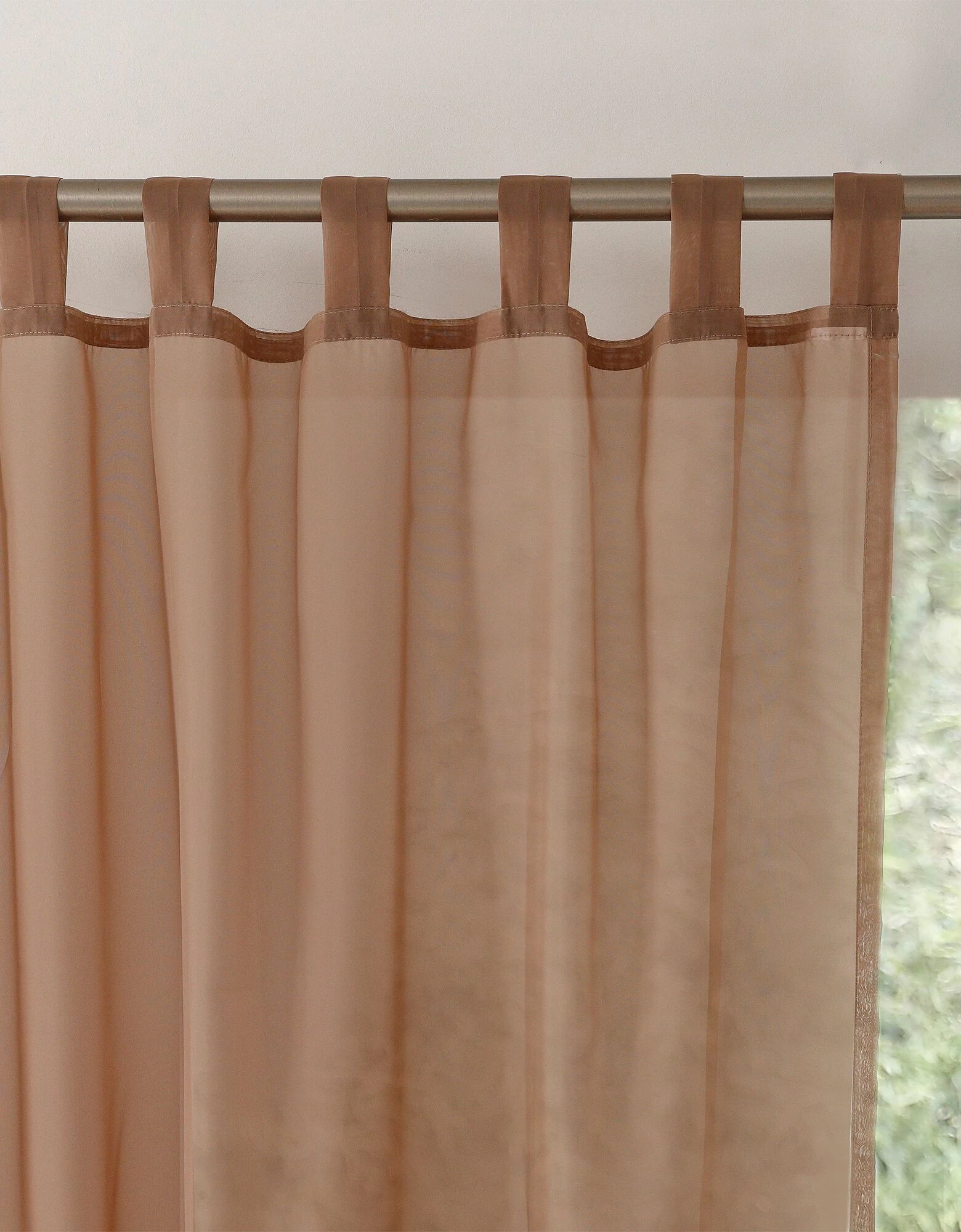 Panneau Voile Uni Finition Pattes 2 Panneau Voile Uni Finition Pattes – Image 2