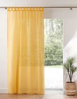 Panneau Voile Uni Finition Pattes