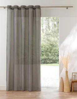 Panneau Voile Uni Finition œillets