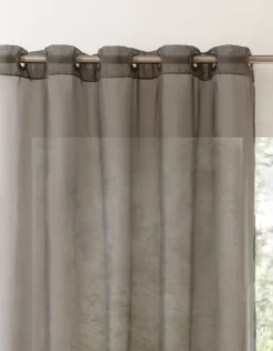 Panneau Voile Uni Finition œillets -Valeurs des doublures de lit. 323585 C05 zoomx vue3