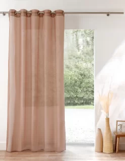 Panneau Voile Uni Finition œillets