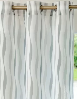 Rideau Panneau Imprimé Ondulations