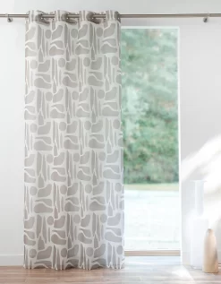 Panneau Voile Imprimé Arty Finition Oeillets