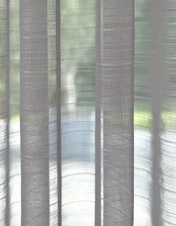 Panneau Voile Fines Rayures -Valeurs des doublures de lit. 323594 C01 zoomx vue4