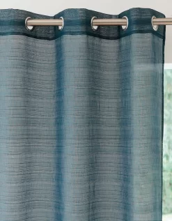 Panneau Voile Fines Rayures -Valeurs des doublures de lit. 323594 C03 zoomx vue3