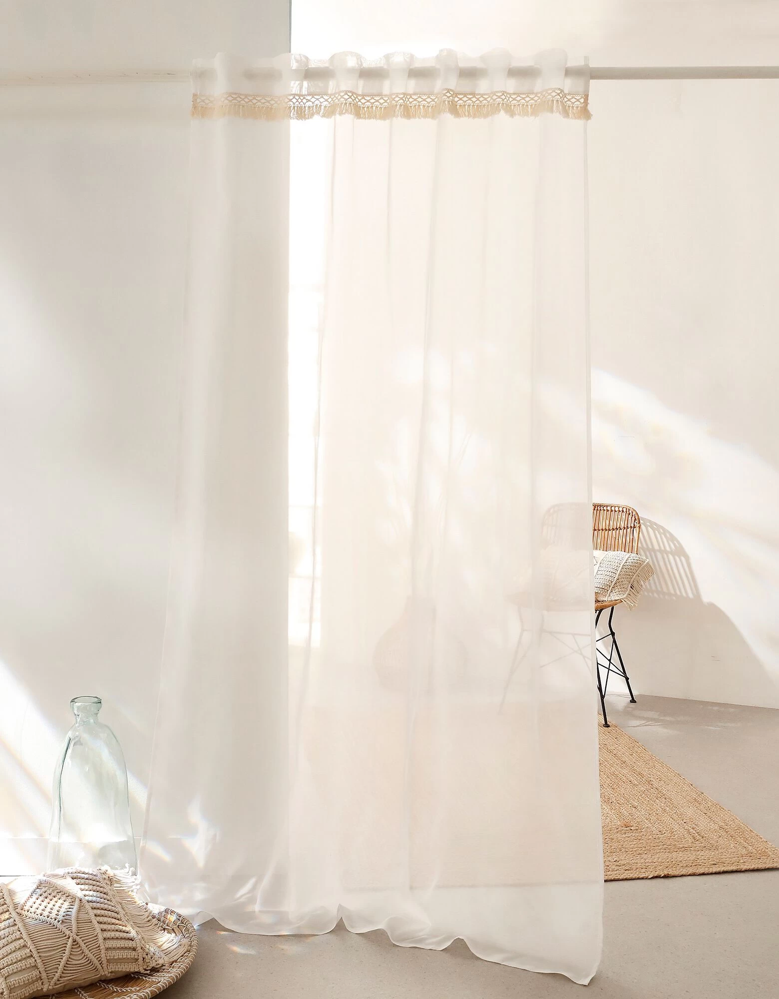 Voilage Frise Macramé 2 Voilage Frise Macramé – Image 2