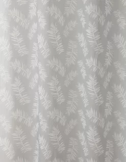 Panneau Voile Finition Oeillets Imprimé "fougères" -Valeurs des doublures de lit. 323728 C01 zoomx vue3