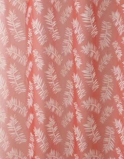 Panneau Voile Finition Oeillets Imprimé "fougères" -Valeurs des doublures de lit. 323728 C03 zoomx vue3