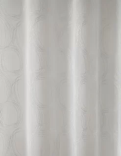 Panneau Voile étamine Brodé Sphères Finition Oeillets -Valeurs des doublures de lit. 323822 C02 zoomx vue4